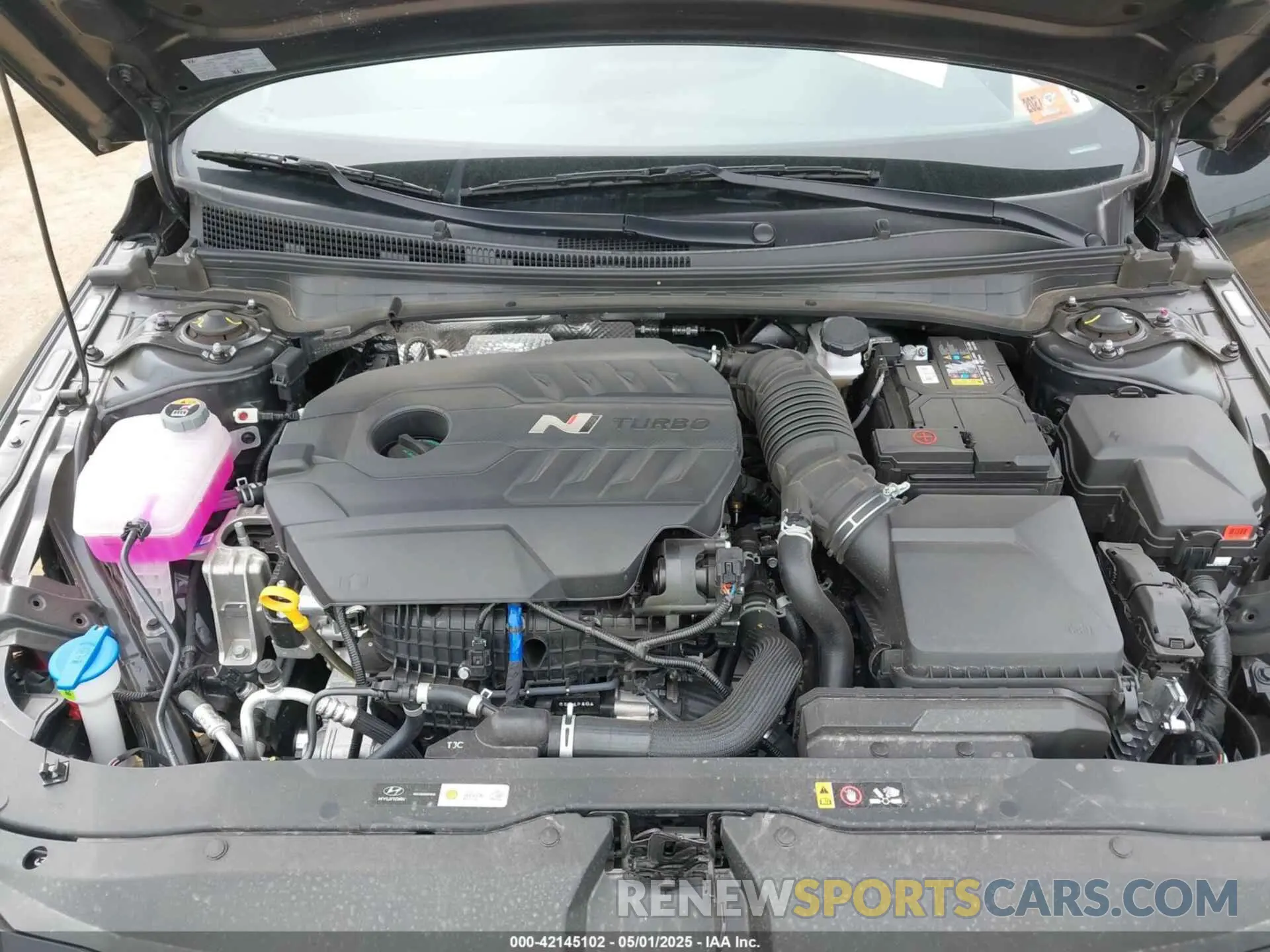 10 Photograph of a damaged car KMHLW4DK7SU026830 HYUNDAI ELANTRA N 2025
