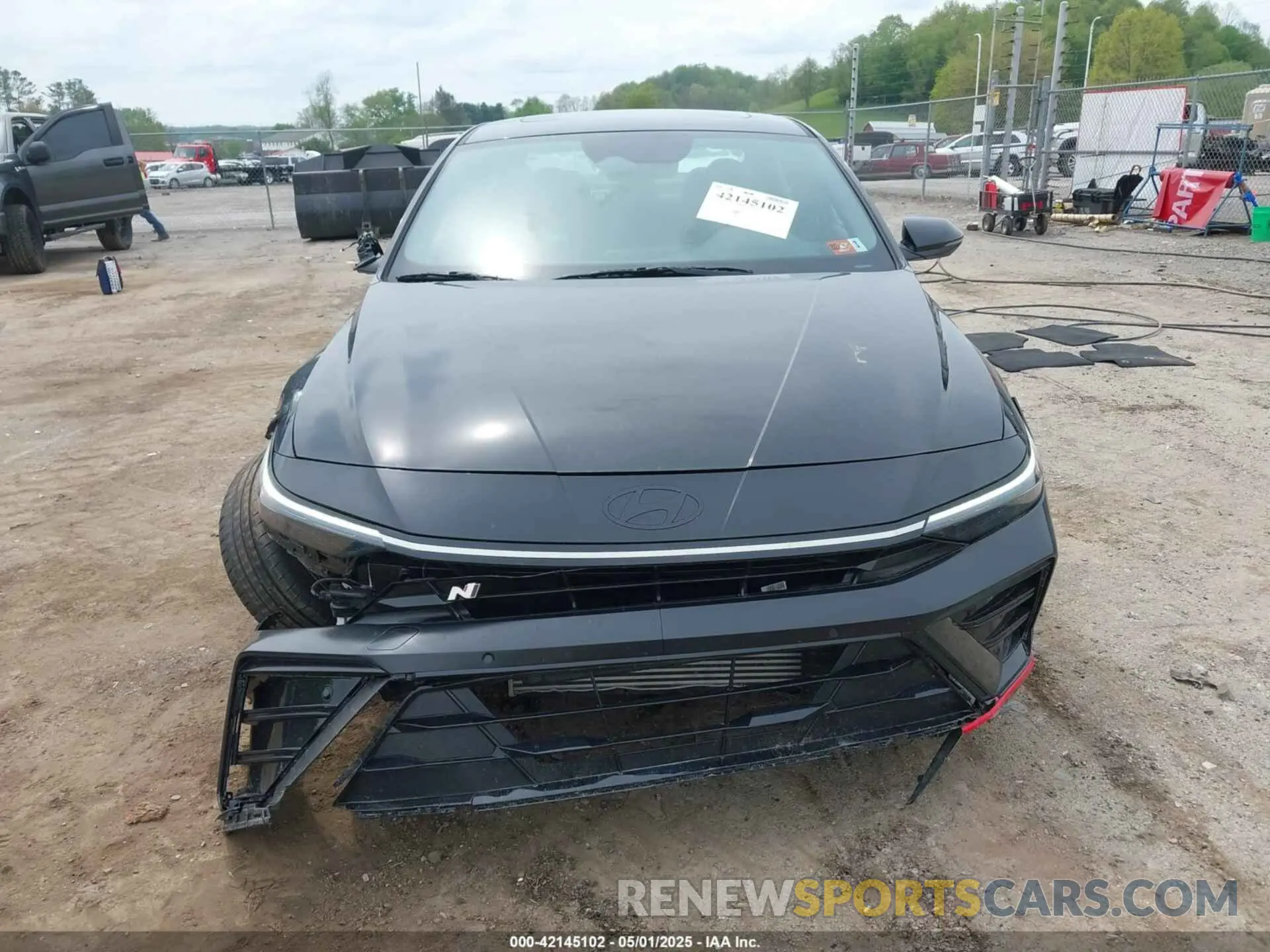 12 Photograph of a damaged car KMHLW4DK7SU026830 HYUNDAI ELANTRA N 2025