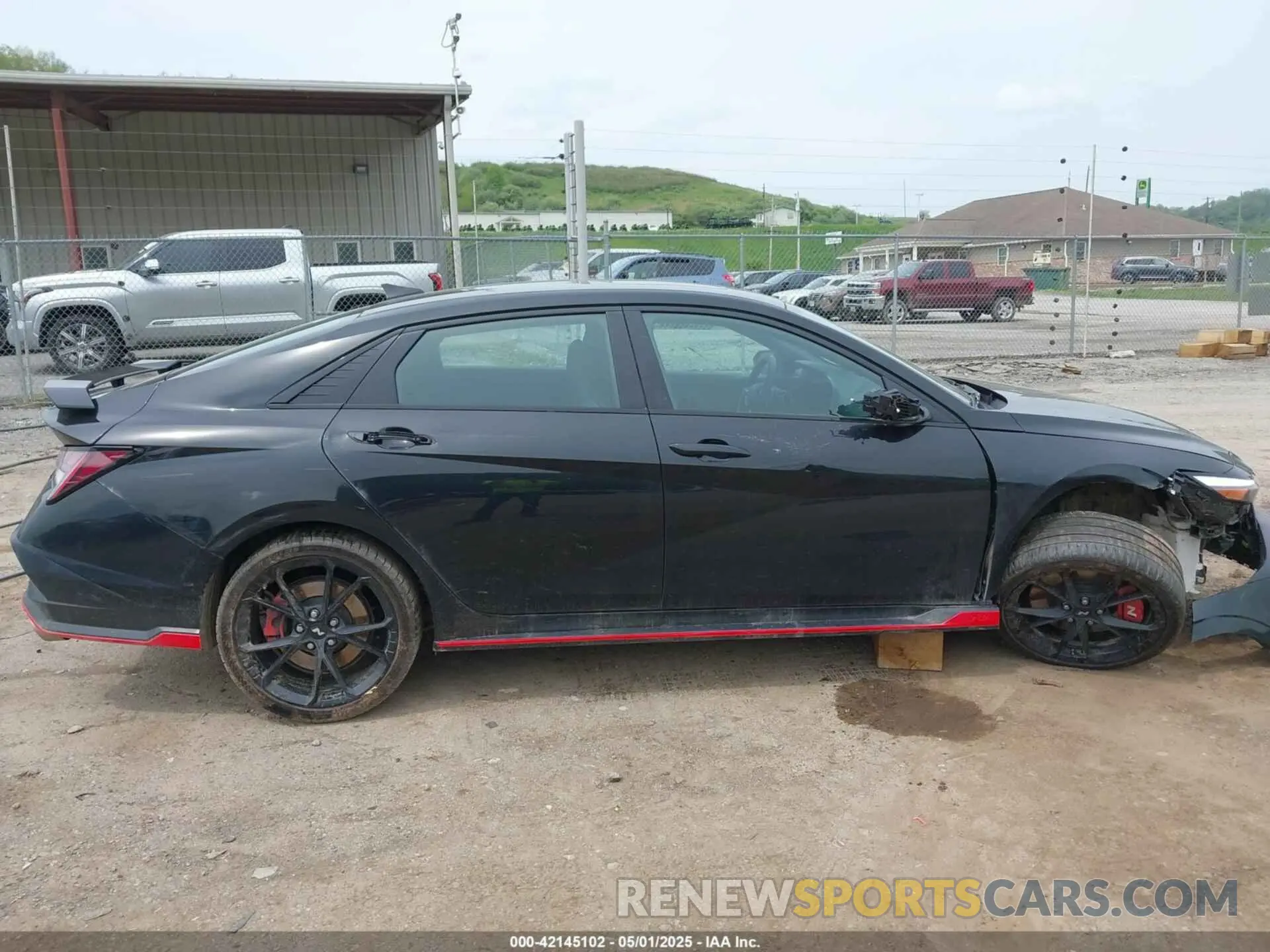 13 Photograph of a damaged car KMHLW4DK7SU026830 HYUNDAI ELANTRA N 2025