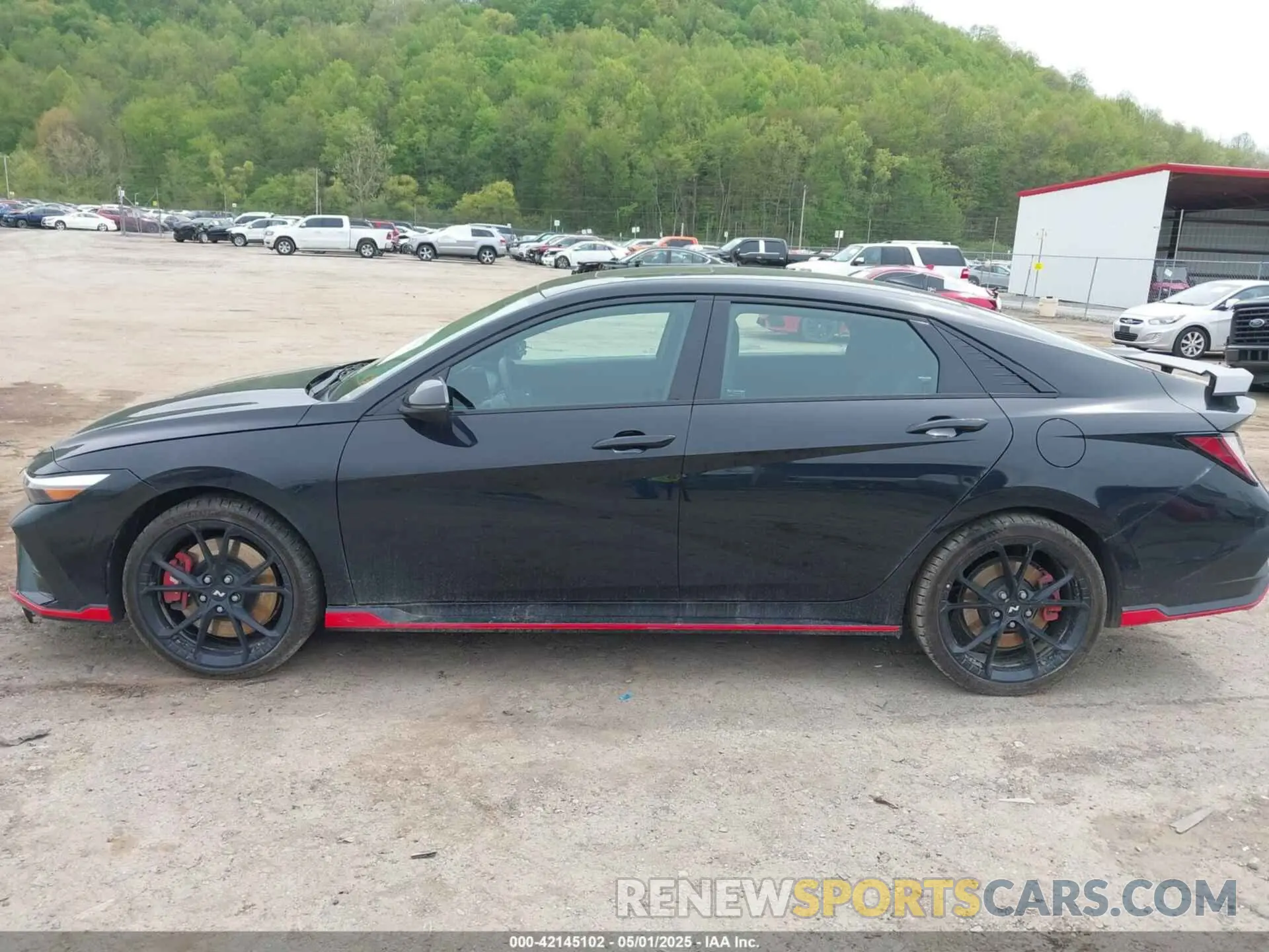 14 Photograph of a damaged car KMHLW4DK7SU026830 HYUNDAI ELANTRA N 2025