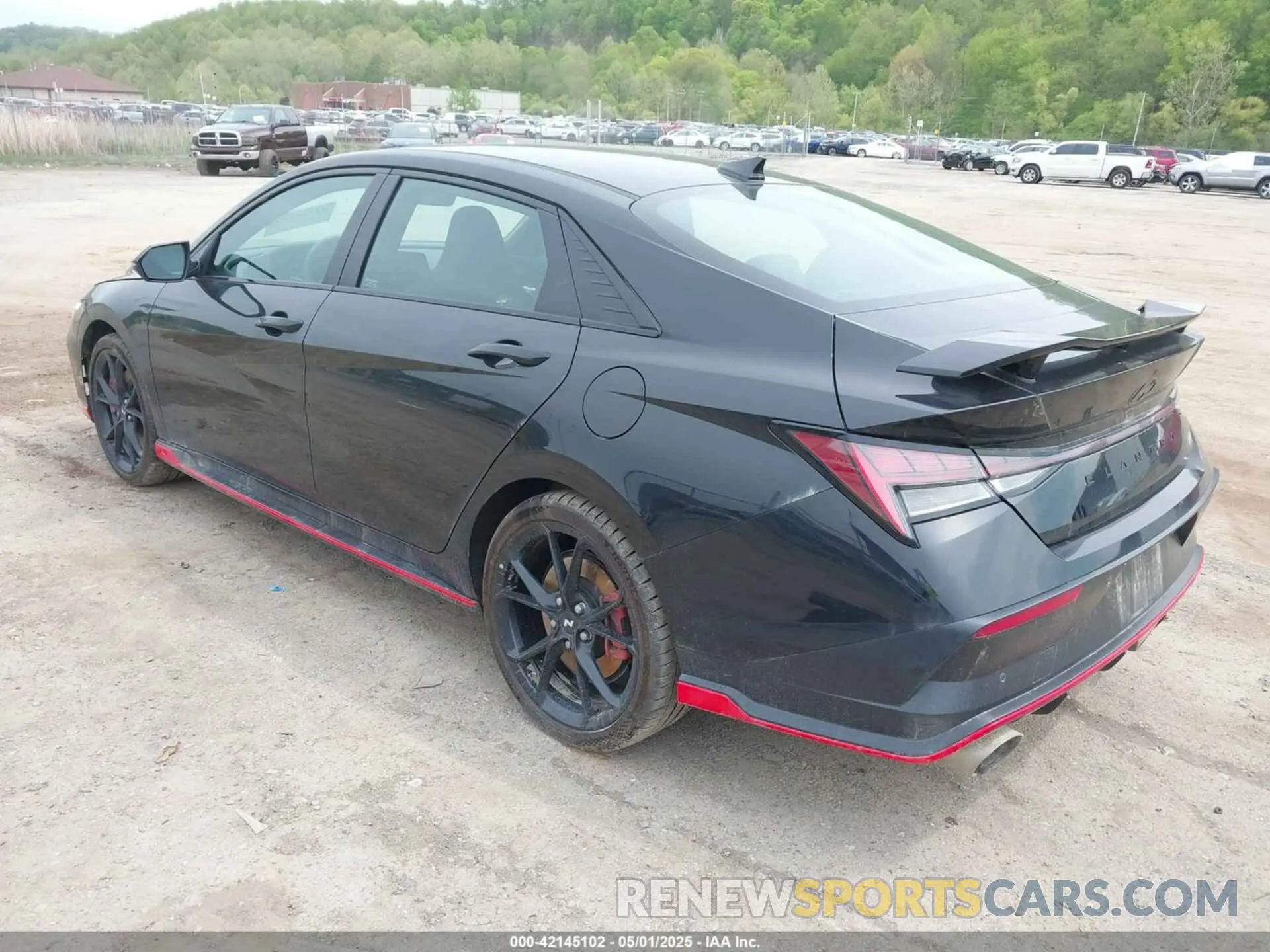 3 Photograph of a damaged car KMHLW4DK7SU026830 HYUNDAI ELANTRA N 2025