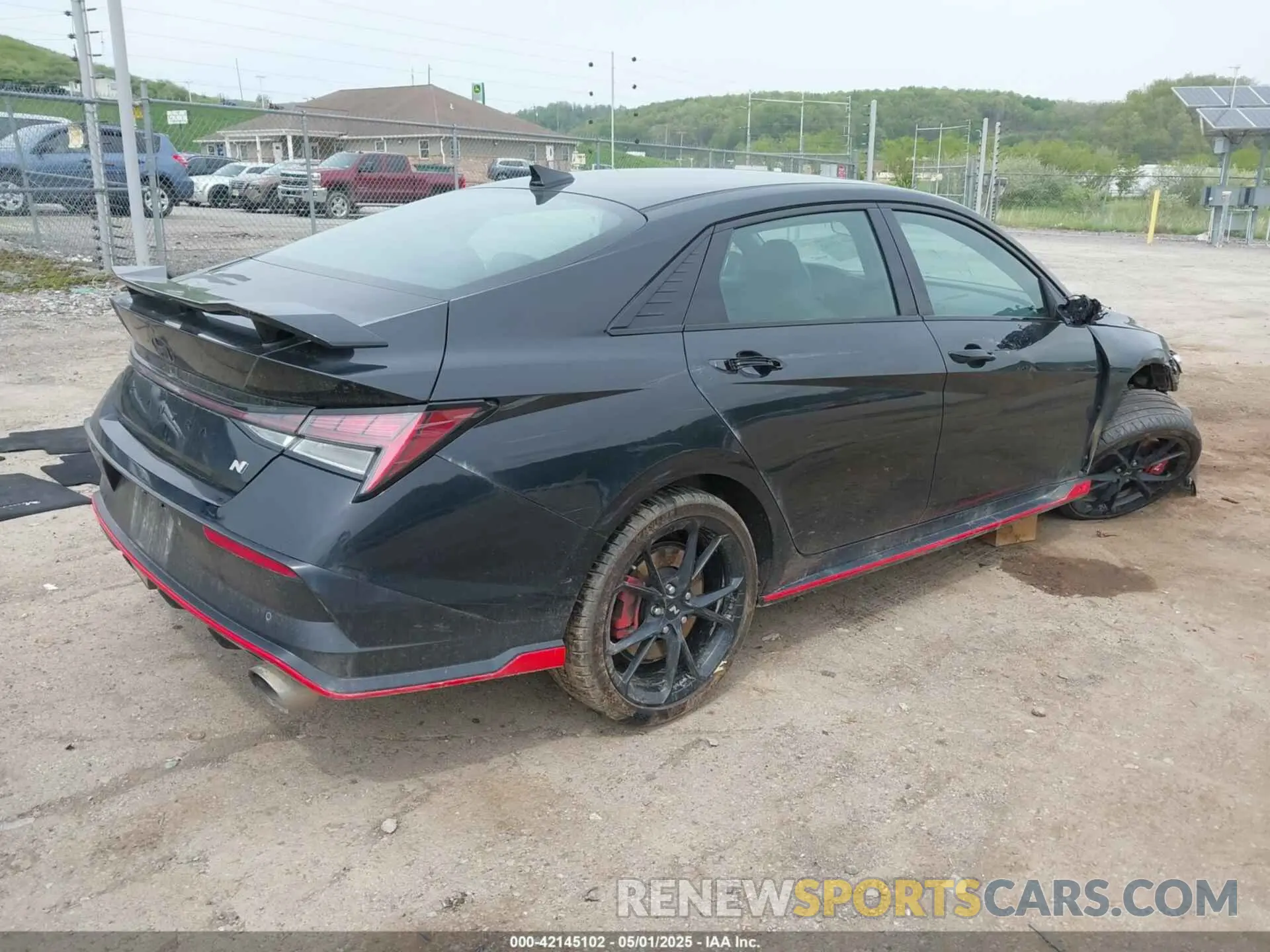 4 Photograph of a damaged car KMHLW4DK7SU026830 HYUNDAI ELANTRA N 2025