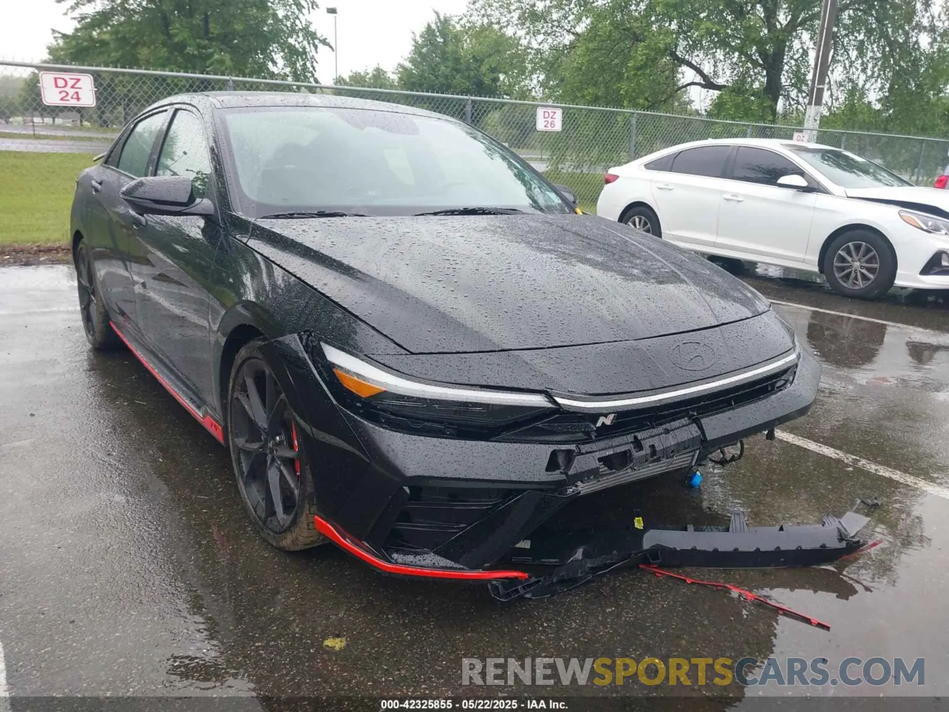 1 Photograph of a damaged car KMHLW4DK7SU027749 HYUNDAI ELANTRA N 2025