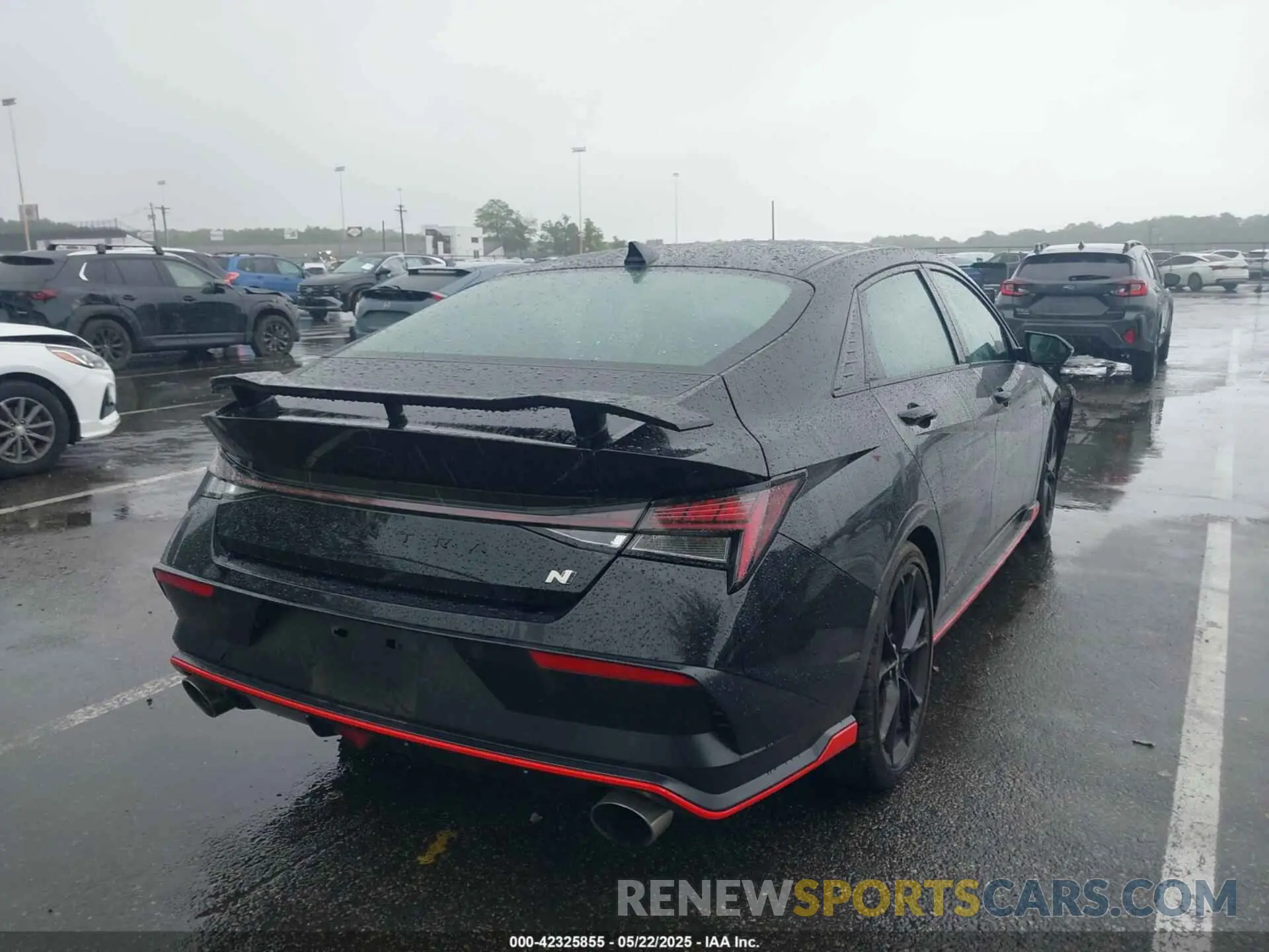 4 Photograph of a damaged car KMHLW4DK7SU027749 HYUNDAI ELANTRA N 2025