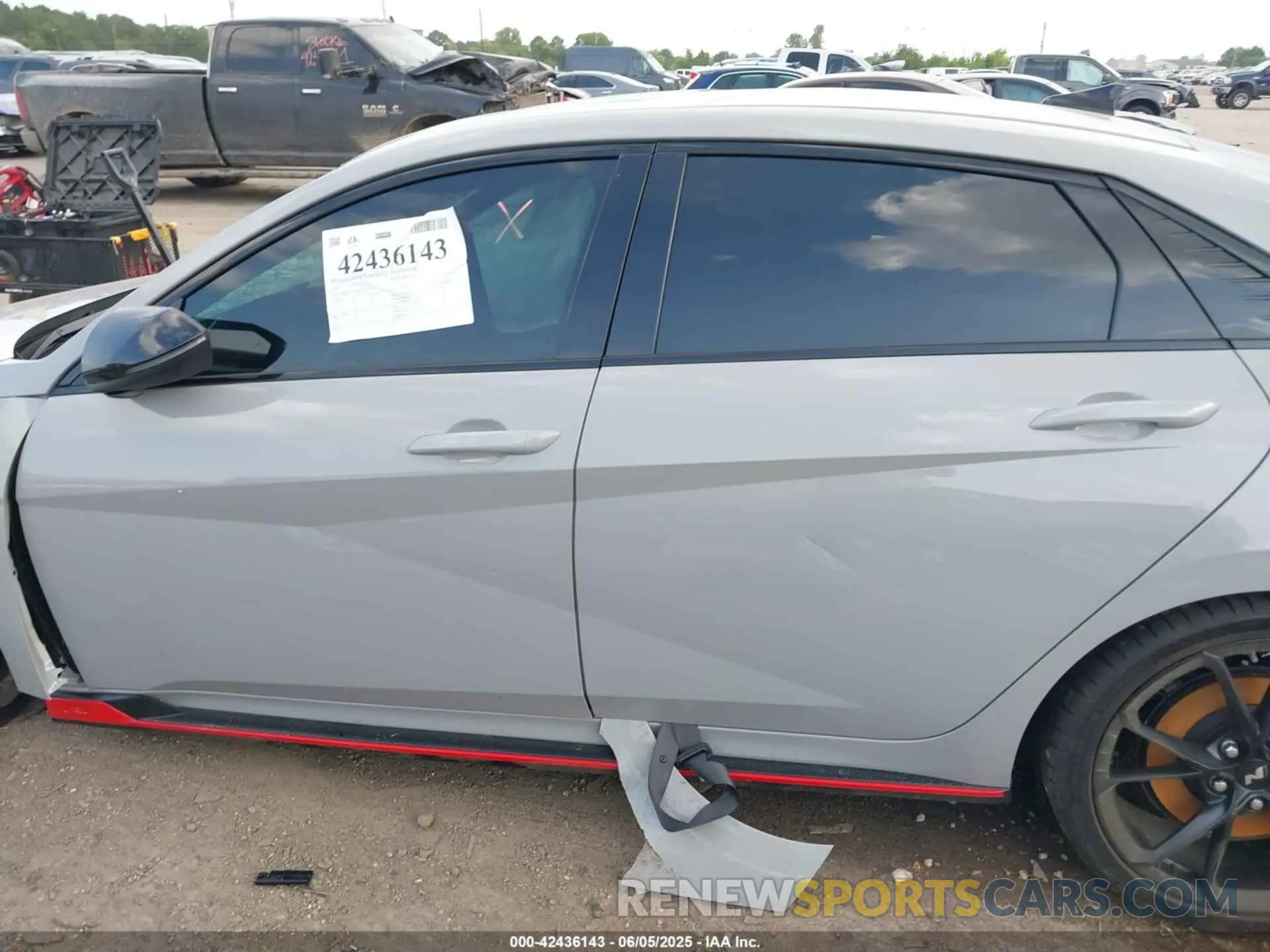 13 Photograph of a damaged car KMHLW4DK8SU030739 HYUNDAI ELANTRA N 2025