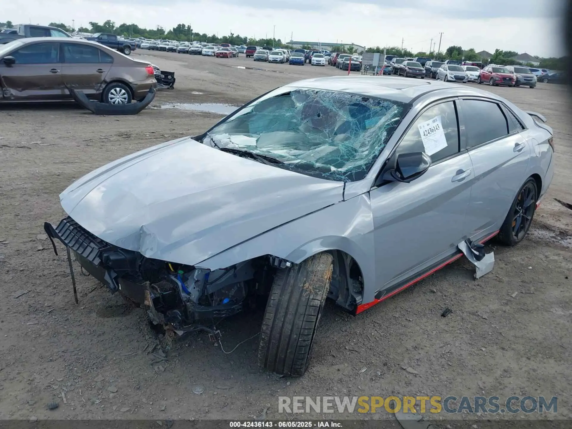 2 Photograph of a damaged car KMHLW4DK8SU030739 HYUNDAI ELANTRA N 2025