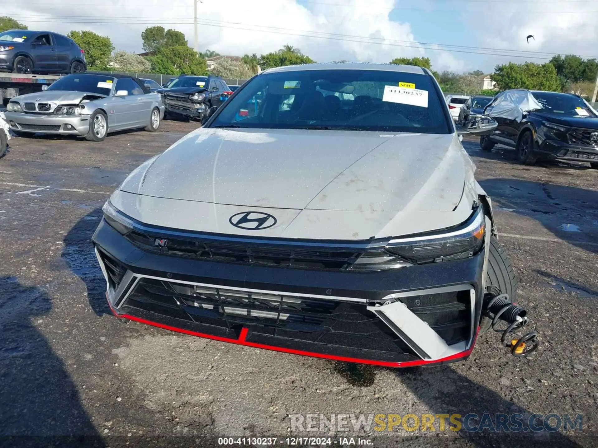 12 Photograph of a damaged car KMHLW4DKXSU023713 HYUNDAI ELANTRA N 2025