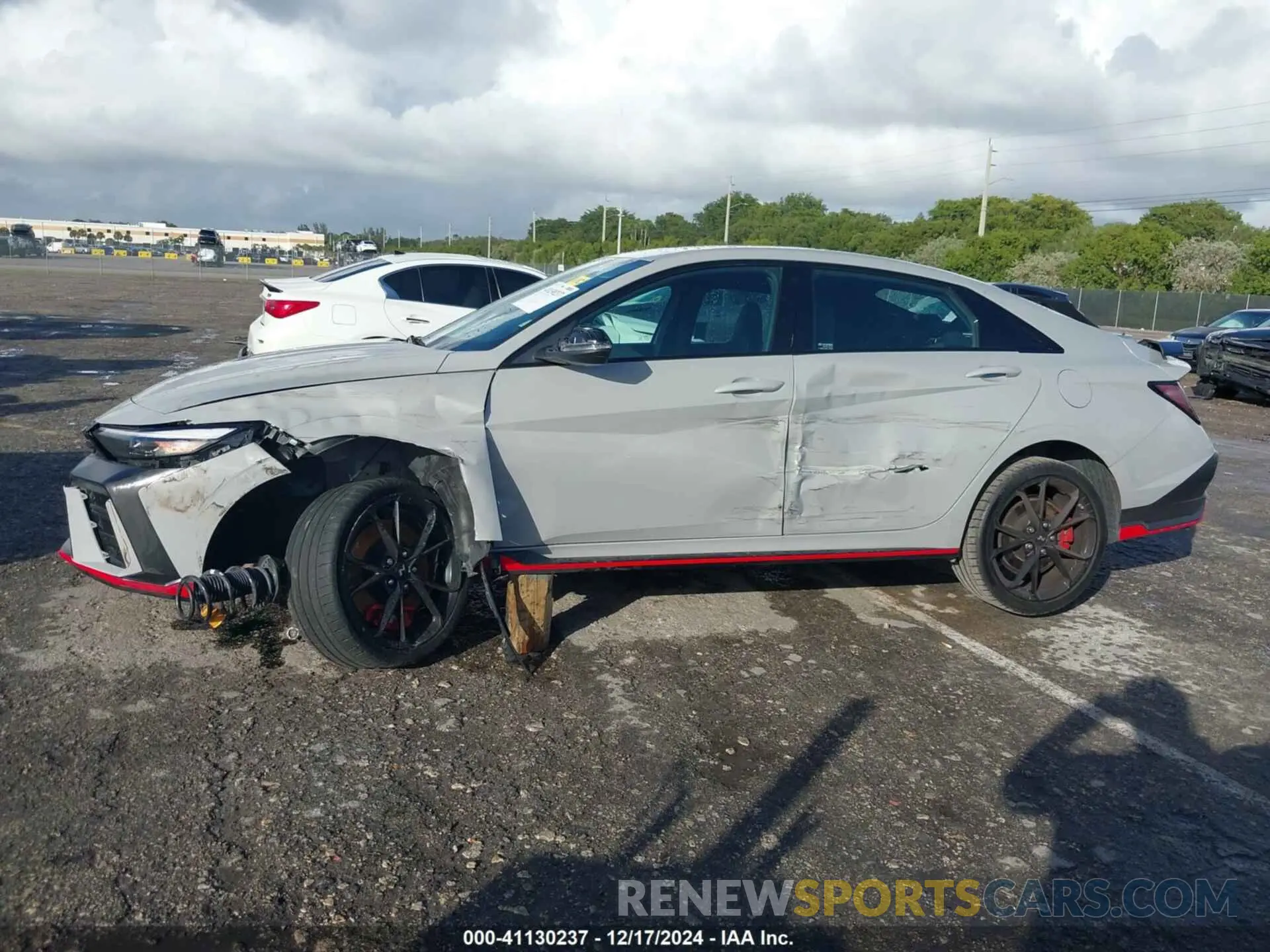 14 Photograph of a damaged car KMHLW4DKXSU023713 HYUNDAI ELANTRA N 2025