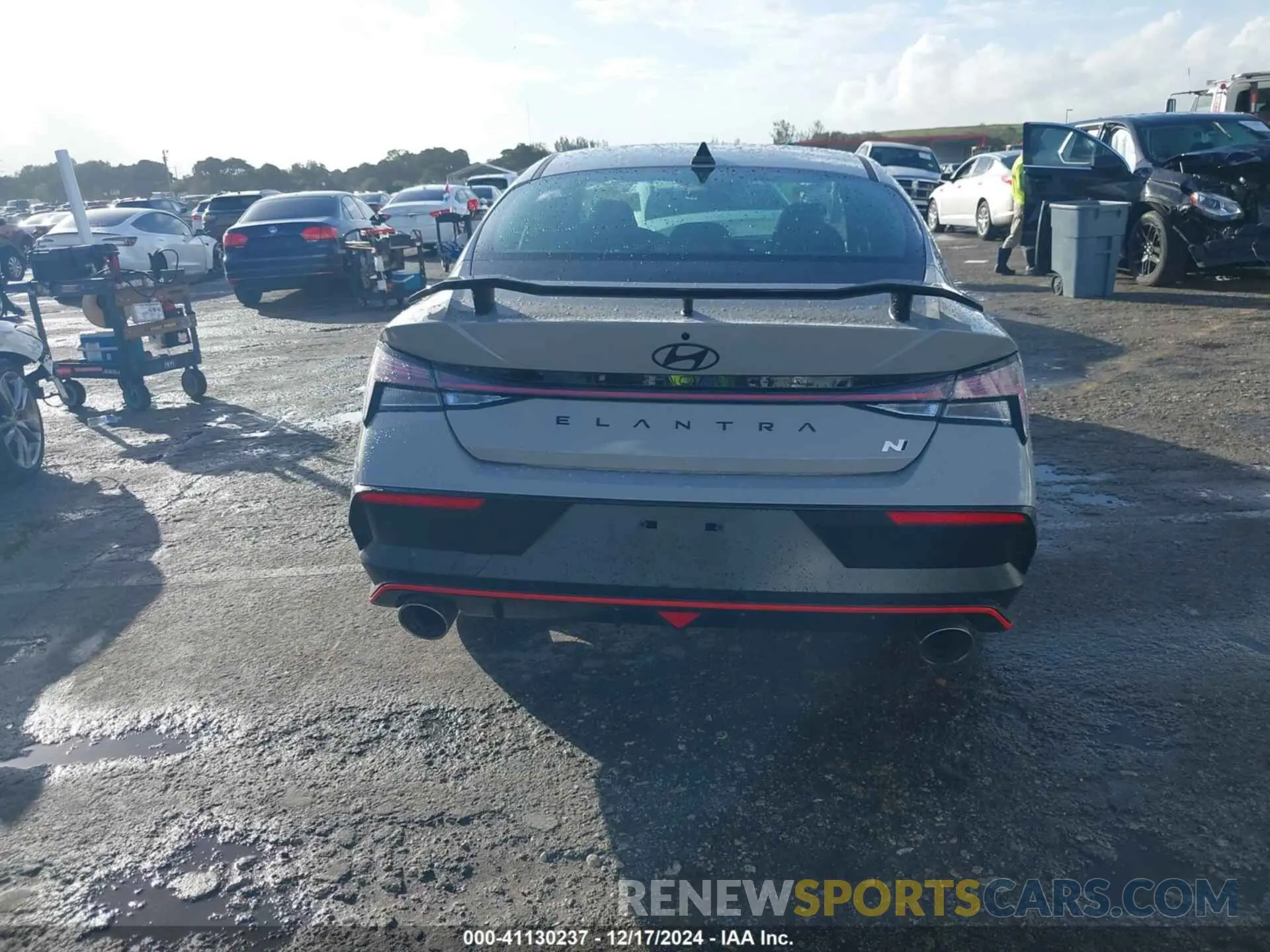 16 Photograph of a damaged car KMHLW4DKXSU023713 HYUNDAI ELANTRA N 2025