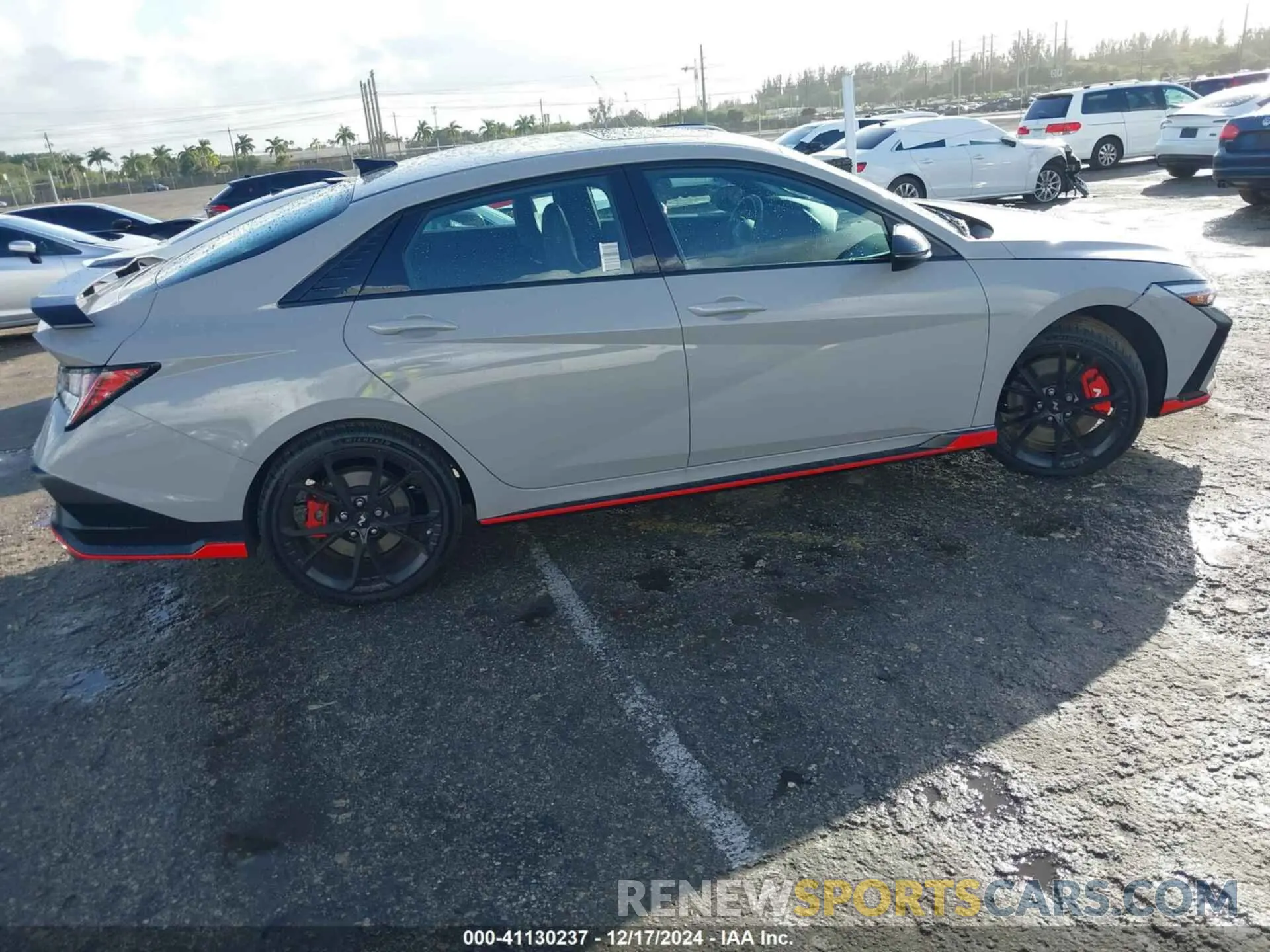 4 Photograph of a damaged car KMHLW4DKXSU023713 HYUNDAI ELANTRA N 2025