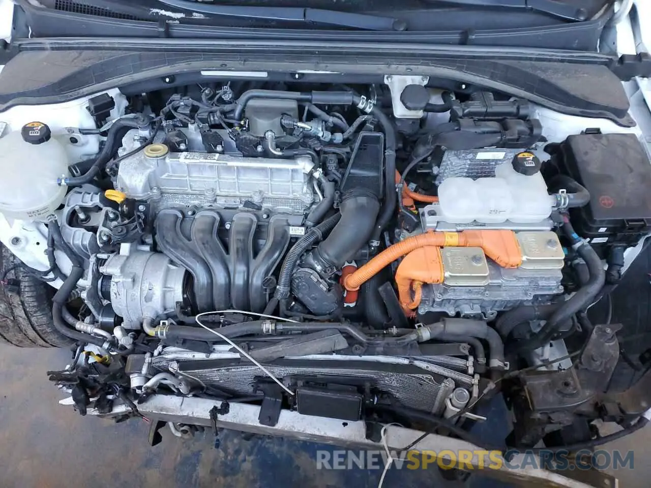 11 Photograph of a damaged car KMHC05LC5KU155523 HYUNDAI IONIQ 2019