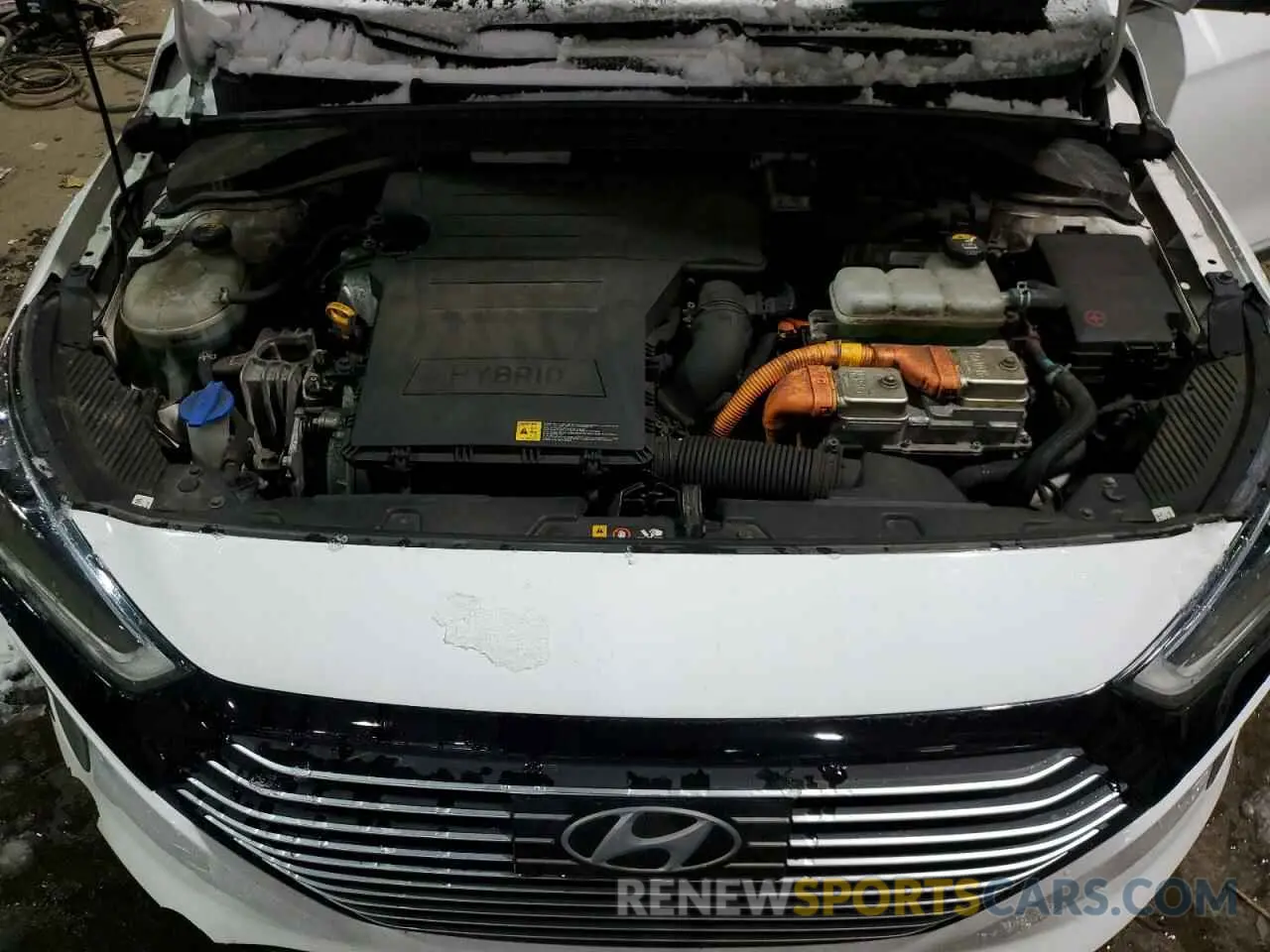 11 Photograph of a damaged car KMHC05LC6KU107660 HYUNDAI IONIQ 2019