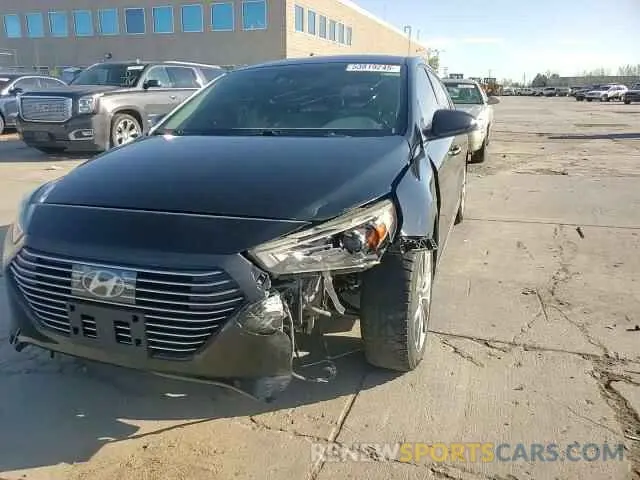 14 Photograph of a damaged car KMHC05LC7KU114844 HYUNDAI IONIQ 2019