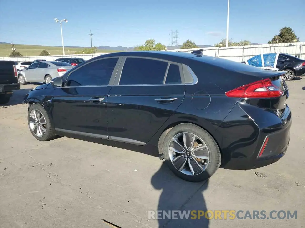 2 Photograph of a damaged car KMHC05LC7KU114844 HYUNDAI IONIQ 2019