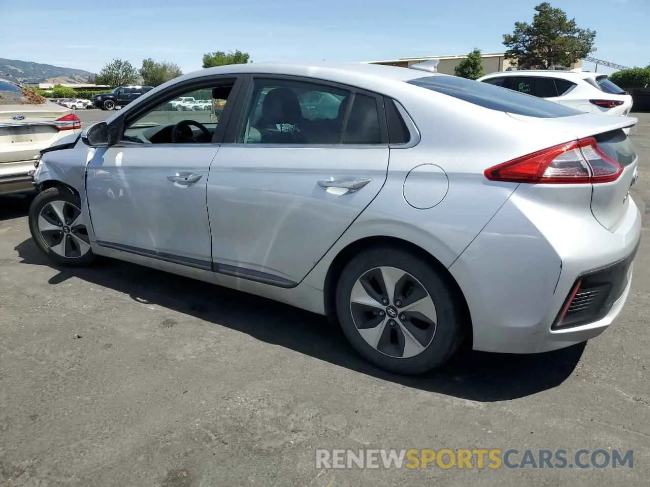 2 Photograph of a damaged car KMHC05LH3KU034985 HYUNDAI IONIQ 2019