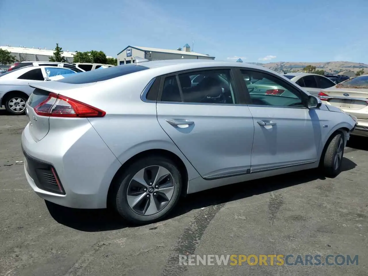 3 Photograph of a damaged car KMHC05LH3KU034985 HYUNDAI IONIQ 2019