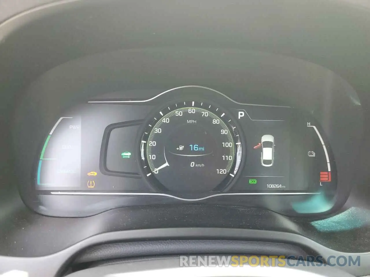 9 Photograph of a damaged car KMHC05LH3KU034985 HYUNDAI IONIQ 2019