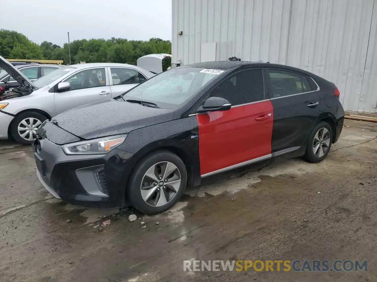 1 Photograph of a damaged car KMHC05LH5KU050010 HYUNDAI IONIQ 2019