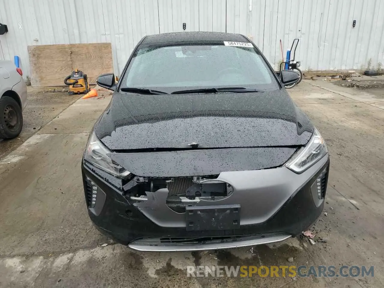 5 Photograph of a damaged car KMHC05LH5KU050010 HYUNDAI IONIQ 2019