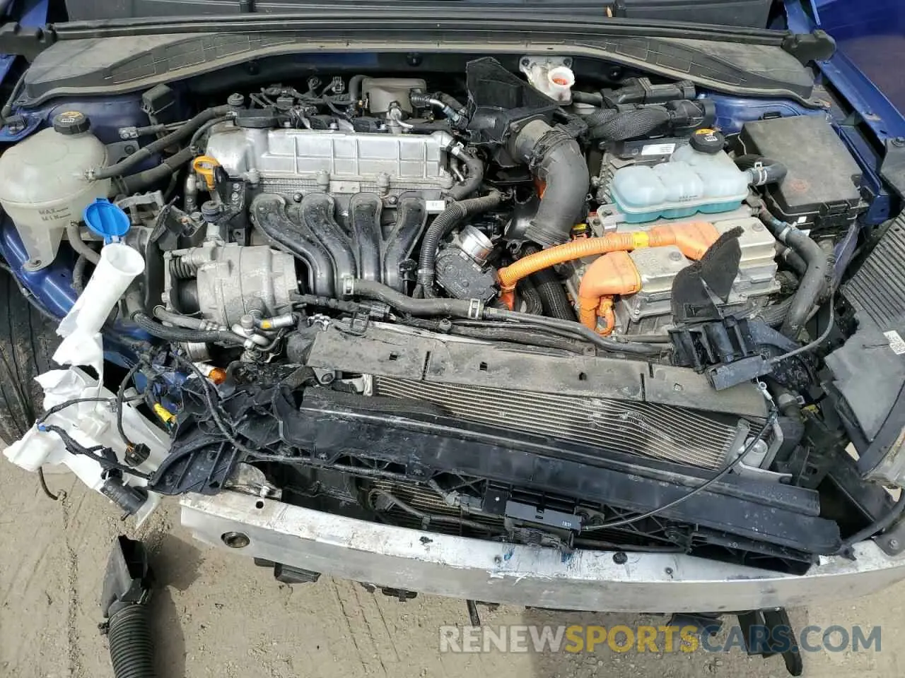 11 Photograph of a damaged car KMHC65LC0KU134755 HYUNDAI IONIQ 2019