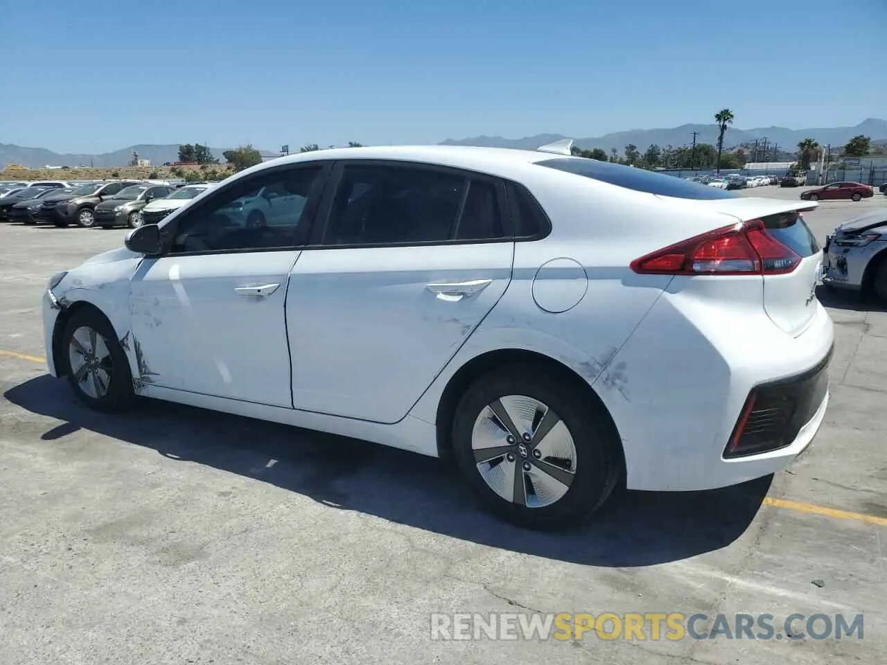 2 Photograph of a damaged car KMHC65LC0KU151751 HYUNDAI IONIQ 2019