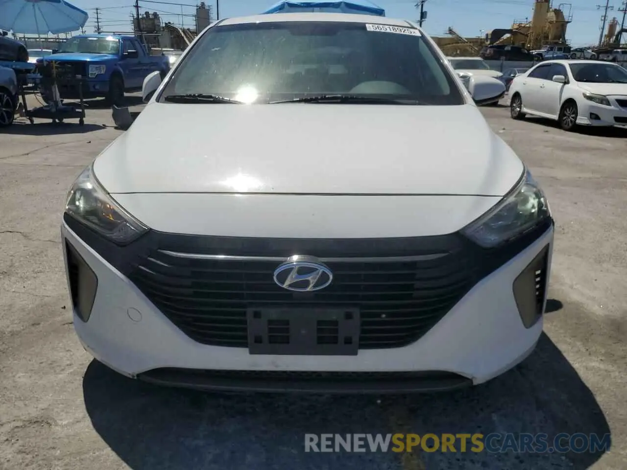 5 Photograph of a damaged car KMHC65LC0KU151751 HYUNDAI IONIQ 2019