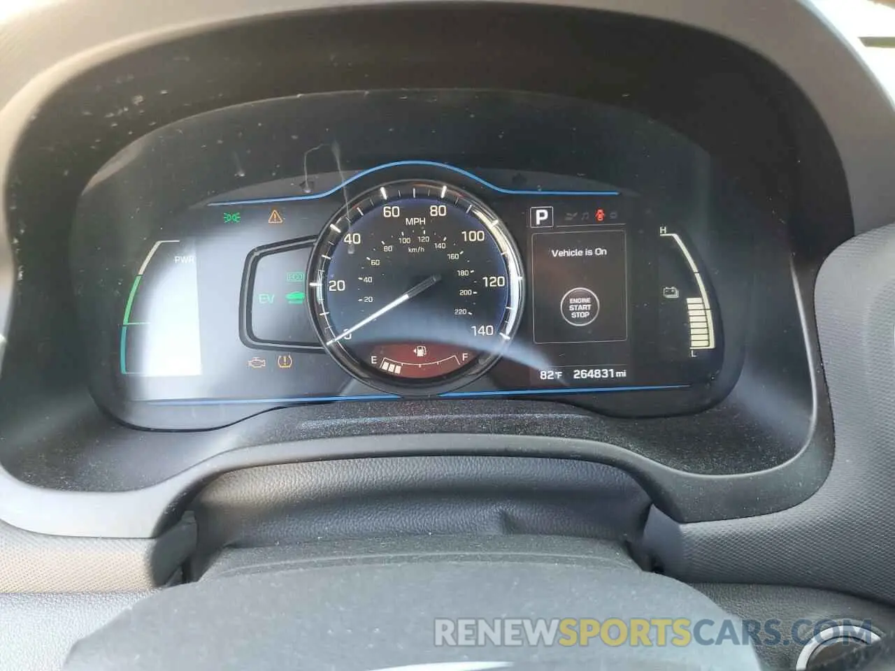 9 Photograph of a damaged car KMHC65LC0KU151751 HYUNDAI IONIQ 2019