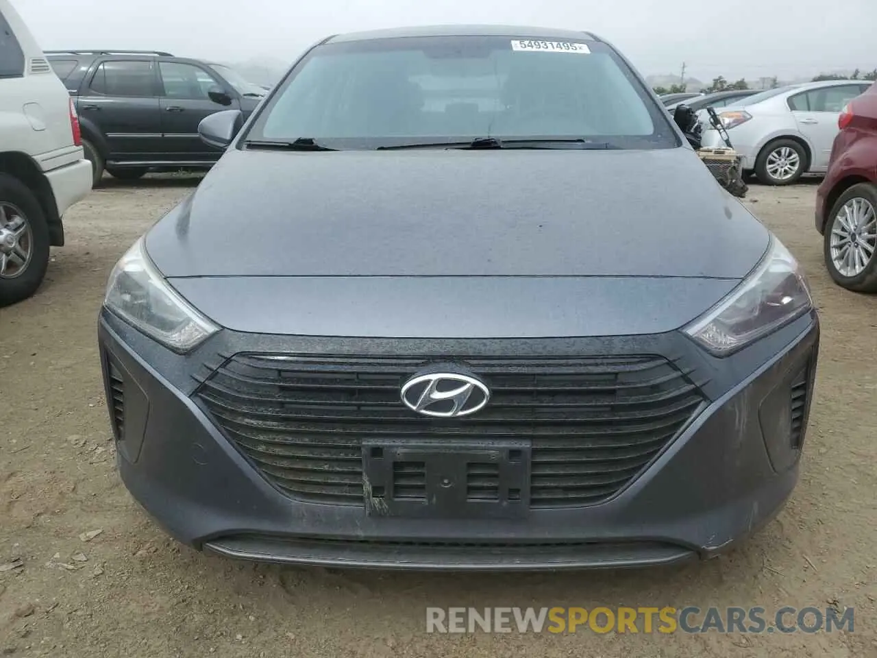 5 Photograph of a damaged car KMHC65LC0KU176049 HYUNDAI IONIQ 2019