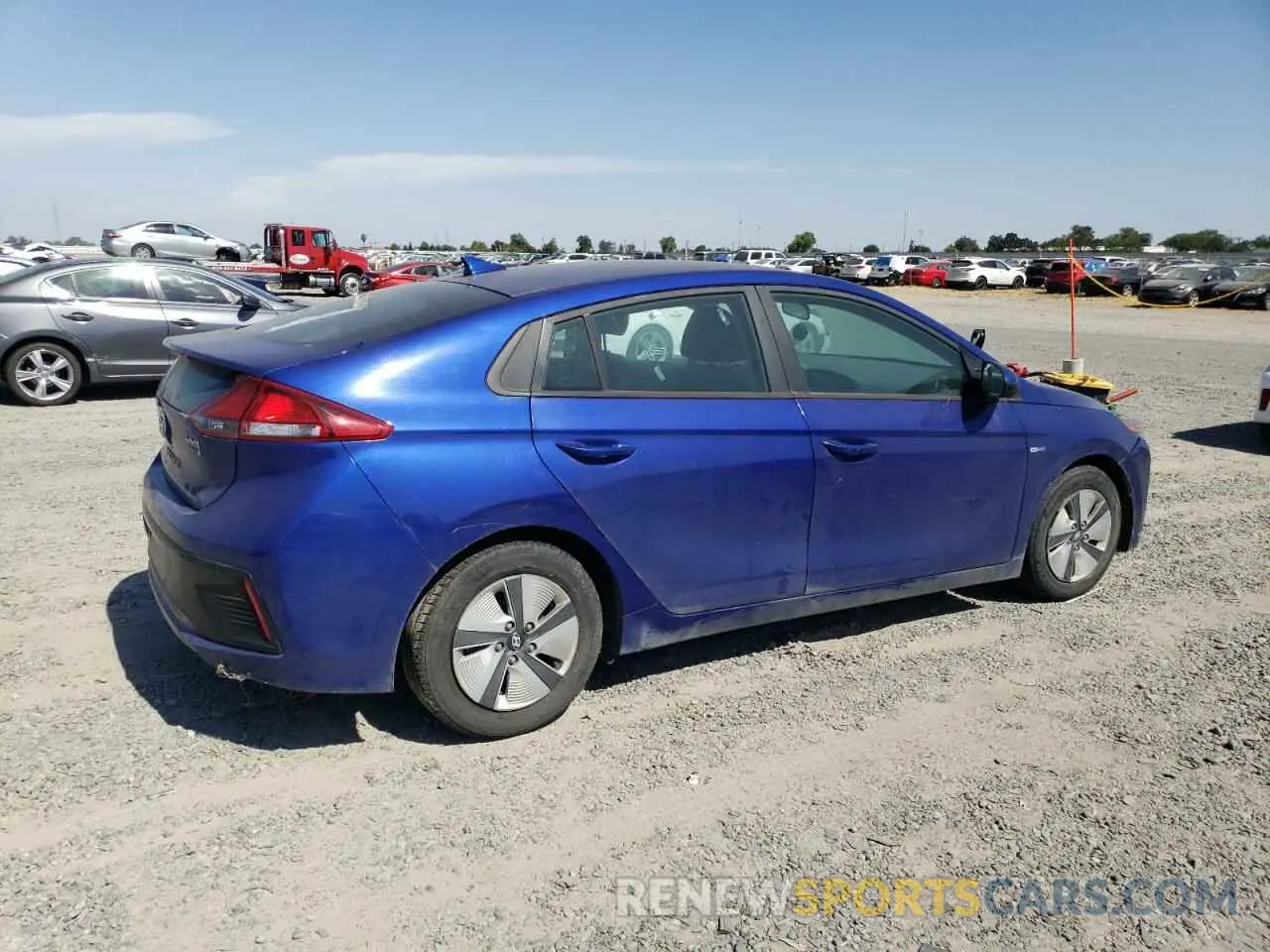 3 Photograph of a damaged car KMHC65LC1KU176027 HYUNDAI IONIQ 2019