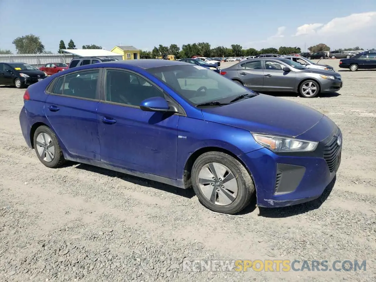 4 Photograph of a damaged car KMHC65LC1KU176027 HYUNDAI IONIQ 2019