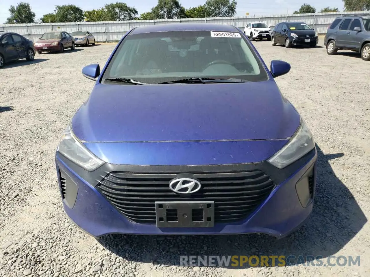 5 Photograph of a damaged car KMHC65LC1KU176027 HYUNDAI IONIQ 2019