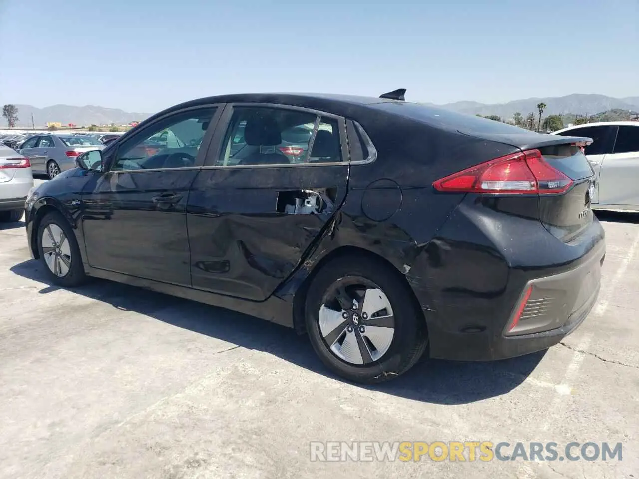2 Photograph of a damaged car KMHC65LC2KU174349 HYUNDAI IONIQ 2019