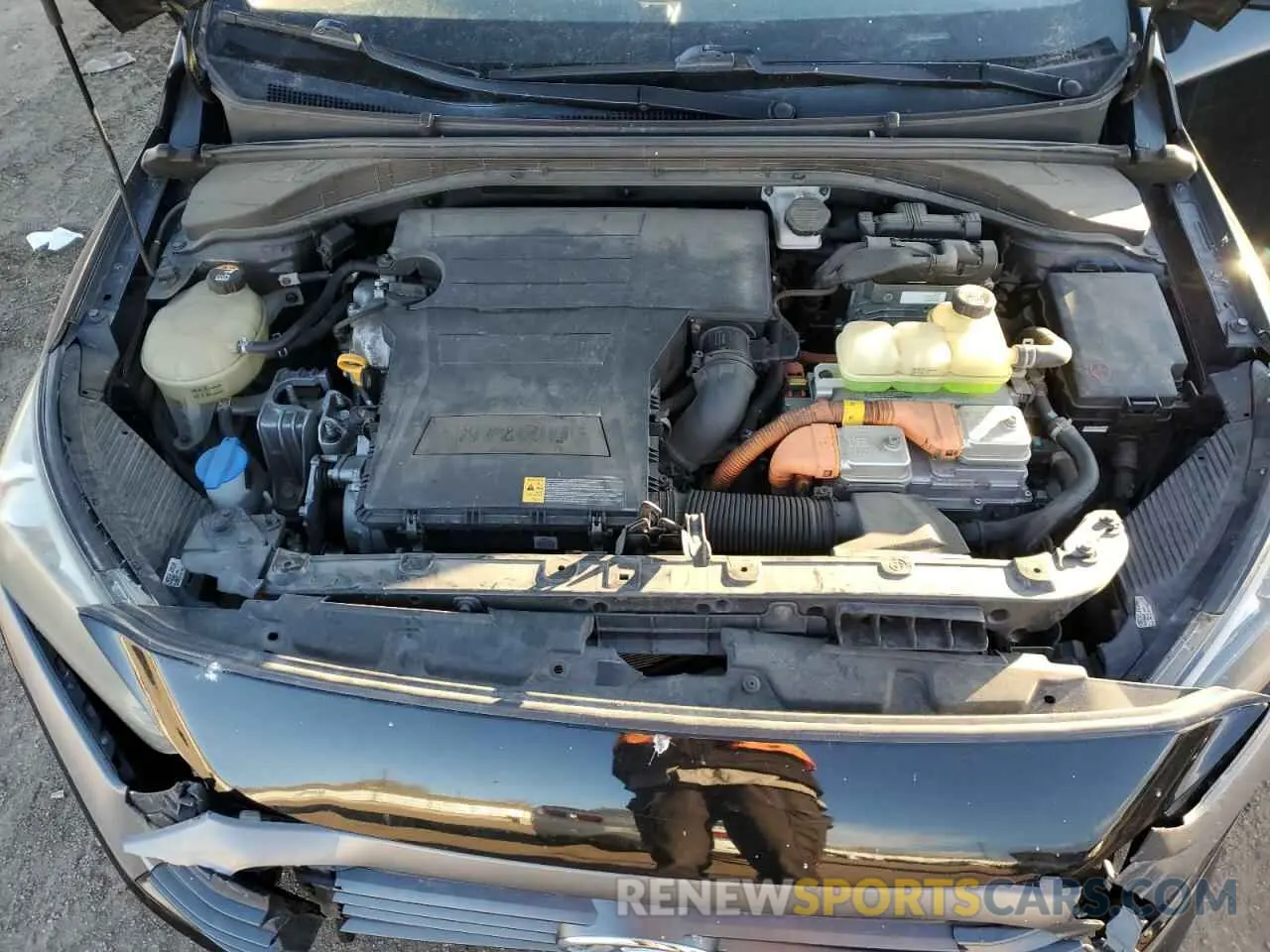 12 Photograph of a damaged car KMHC65LC2KU178756 HYUNDAI IONIQ 2019