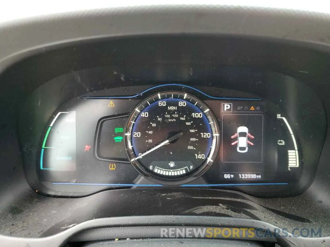 9 Photograph of a damaged car KMHC65LC3KU133177 HYUNDAI IONIQ 2019