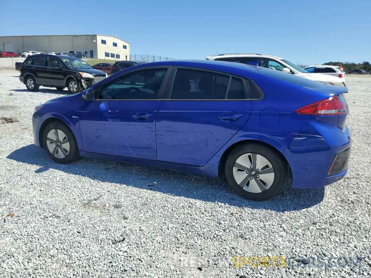 2 Photograph of a damaged car KMHC65LC3KU168835 HYUNDAI IONIQ 2019