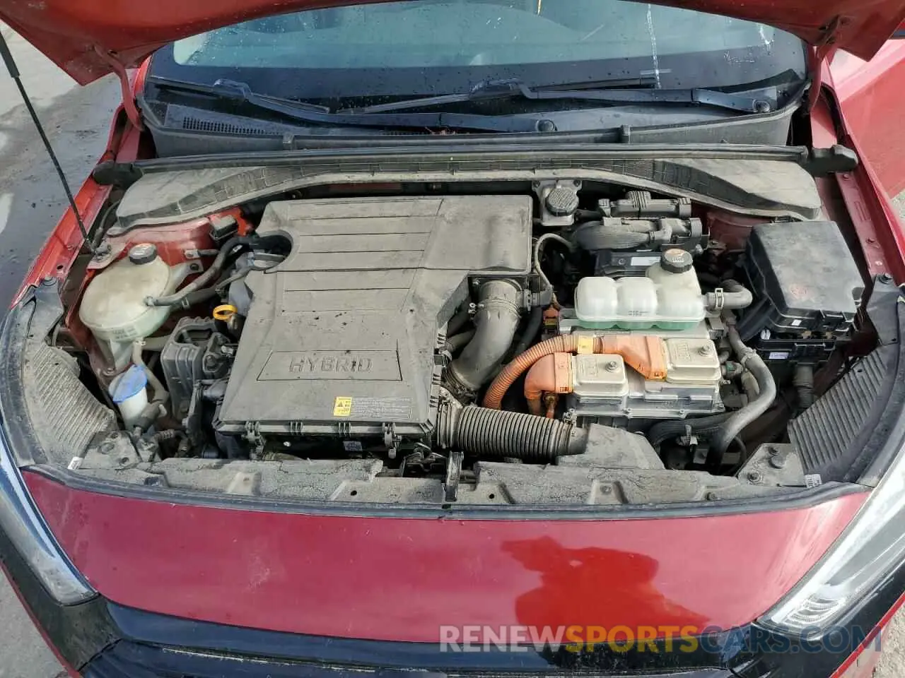 11 Photograph of a damaged car KMHC65LC3KU168995 HYUNDAI IONIQ 2019
