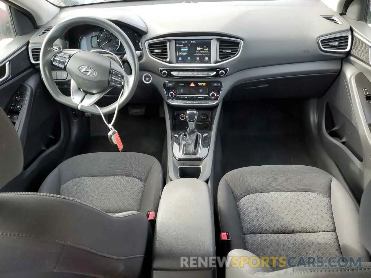 8 Photograph of a damaged car KMHC65LC3KU168995 HYUNDAI IONIQ 2019
