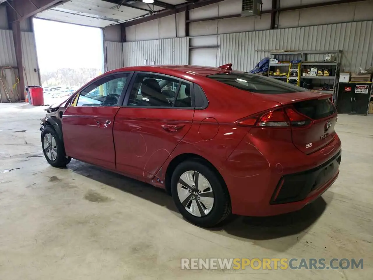 2 Photograph of a damaged car KMHC65LC4KU149386 HYUNDAI IONIQ 2019