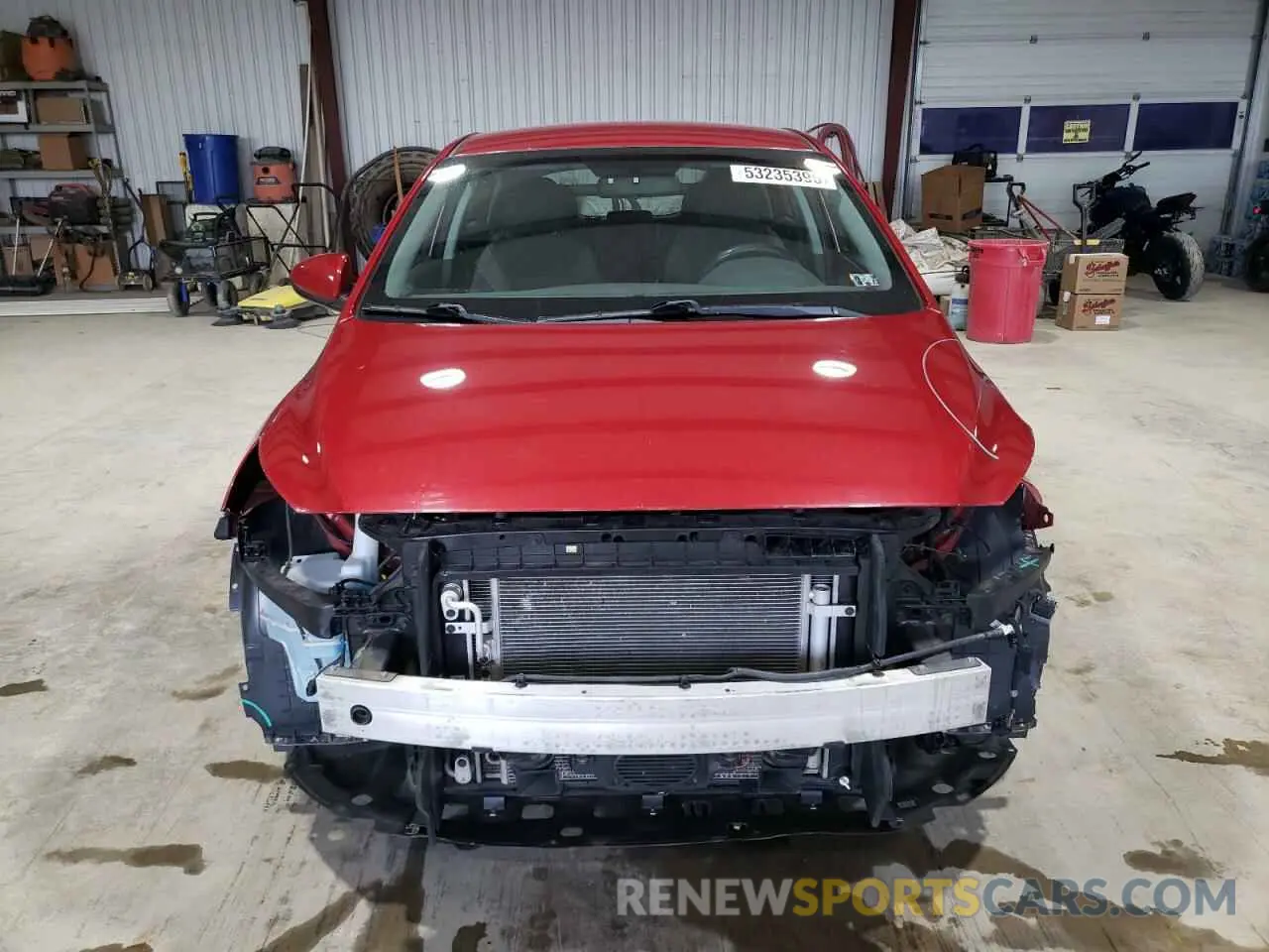 5 Photograph of a damaged car KMHC65LC4KU149386 HYUNDAI IONIQ 2019