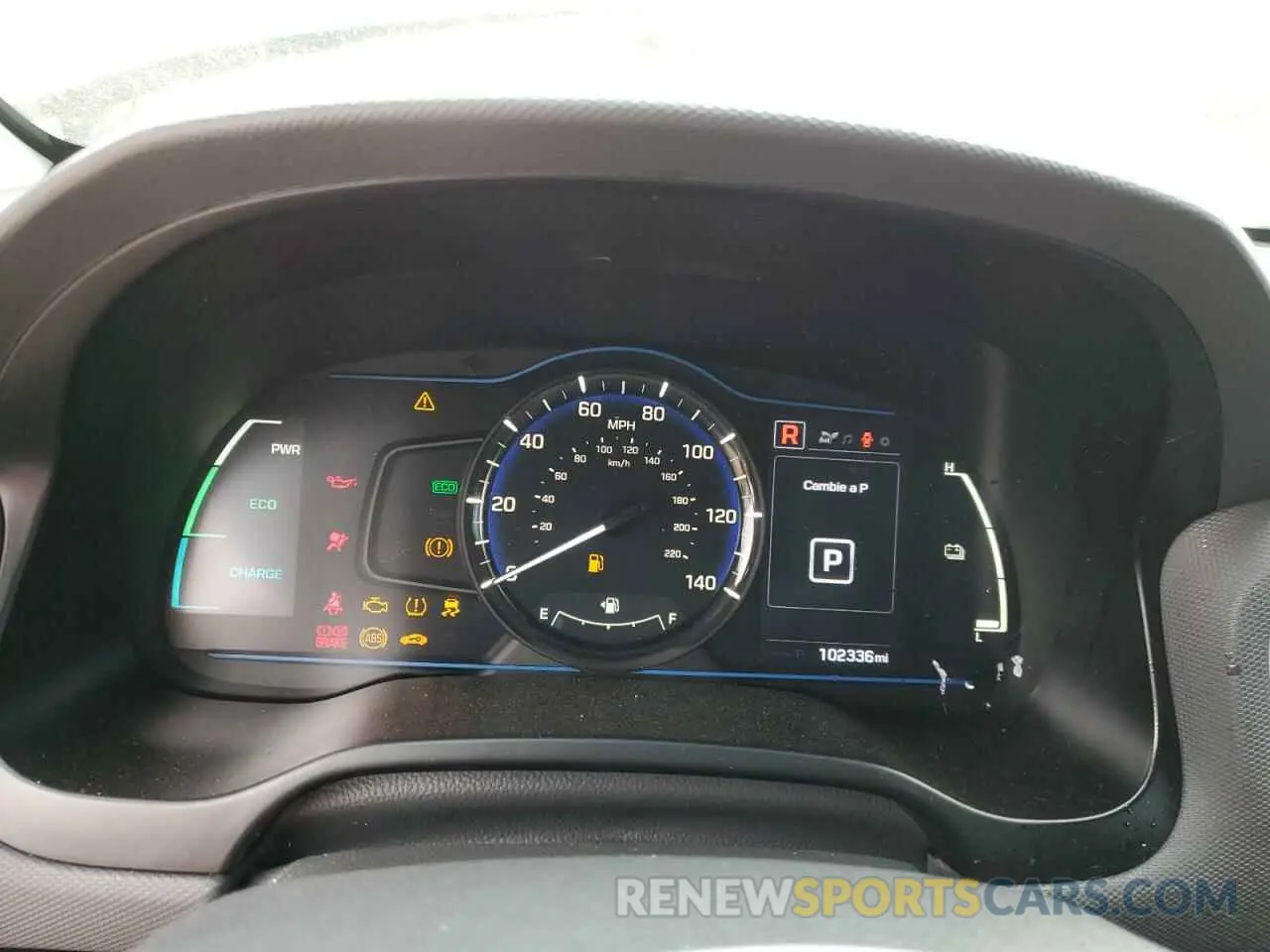 9 Photograph of a damaged car KMHC65LC4KU180704 HYUNDAI IONIQ 2019