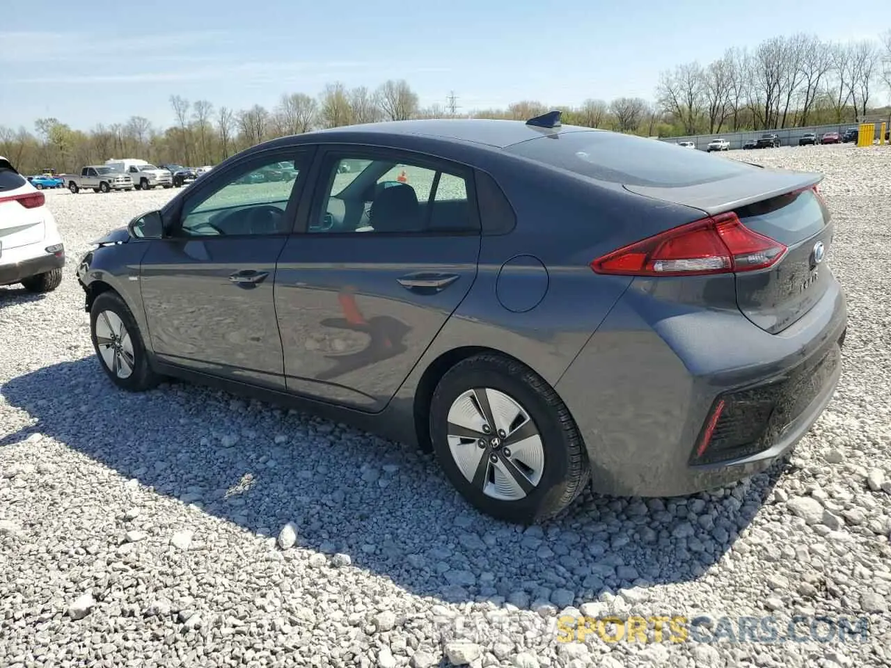 2 Photograph of a damaged car KMHC65LC5KU158873 HYUNDAI IONIQ 2019