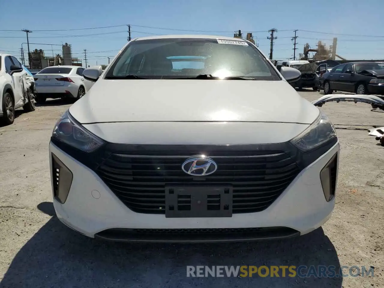 5 Photograph of a damaged car KMHC65LC5KU179366 HYUNDAI IONIQ 2019