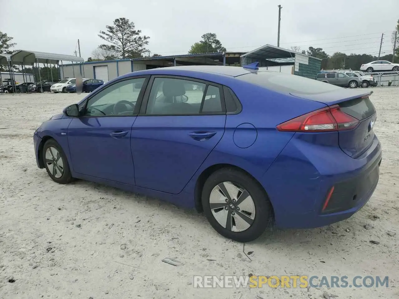 2 Photograph of a damaged car KMHC65LC7KU176033 HYUNDAI IONIQ 2019