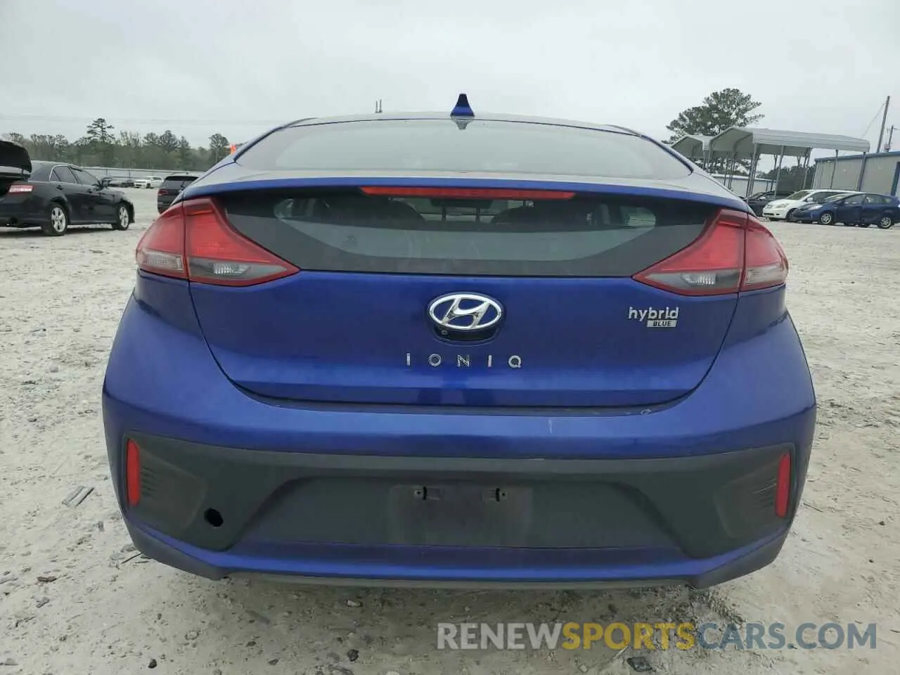 6 Photograph of a damaged car KMHC65LC7KU176033 HYUNDAI IONIQ 2019
