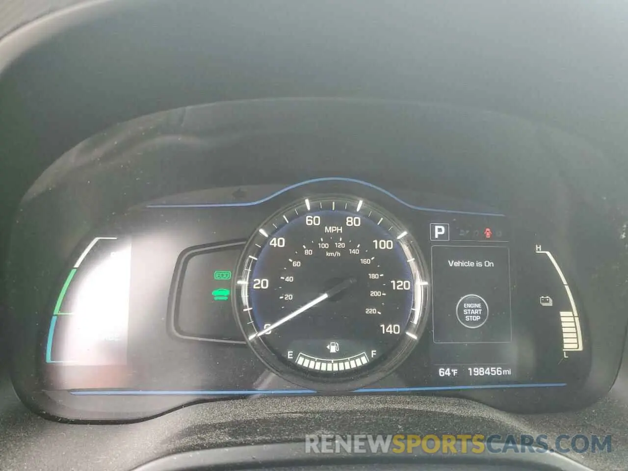 9 Photograph of a damaged car KMHC65LC7KU176033 HYUNDAI IONIQ 2019