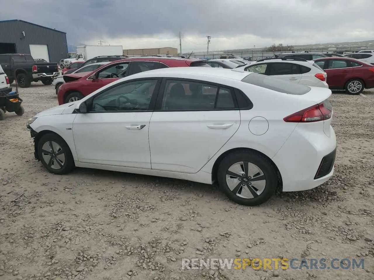 2 Photograph of a damaged car KMHC65LC8KU110221 HYUNDAI IONIQ 2019