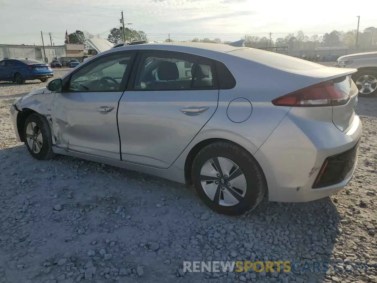 2 Photograph of a damaged car KMHC65LC8KU119680 HYUNDAI IONIQ 2019