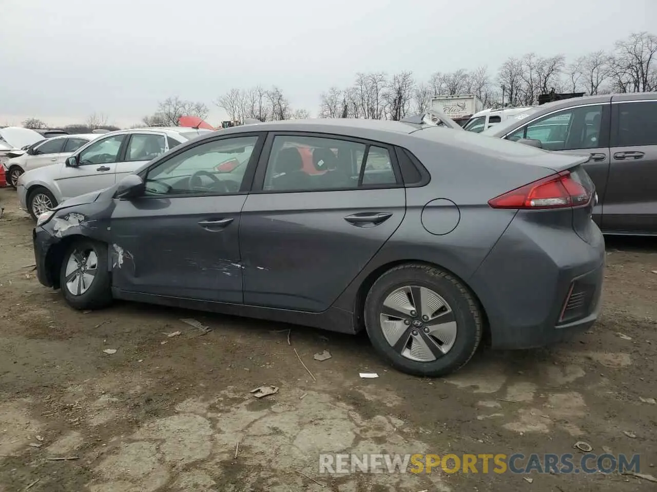 2 Photograph of a damaged car KMHC65LCXKU179654 HYUNDAI IONIQ 2019