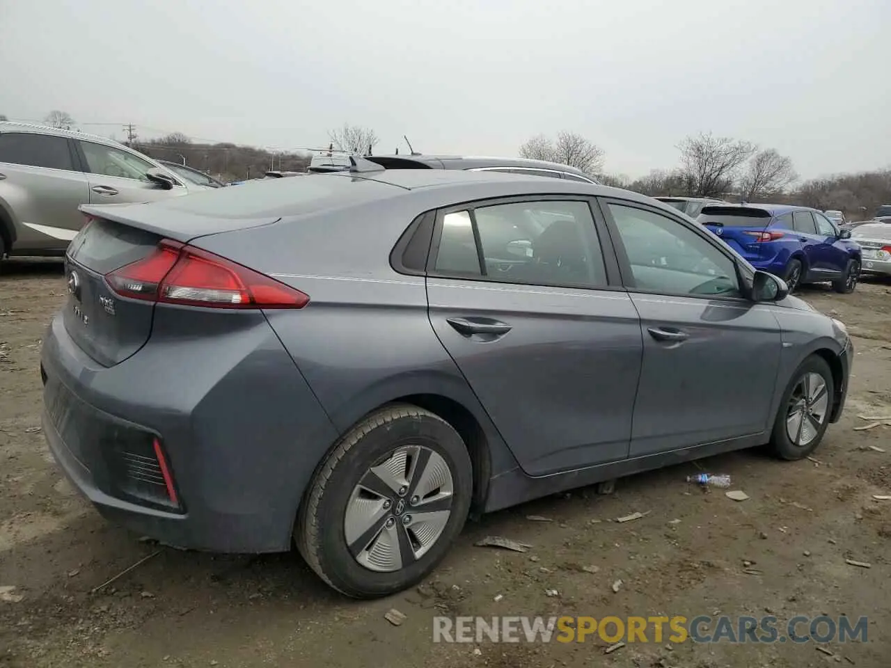 3 Photograph of a damaged car KMHC65LCXKU179654 HYUNDAI IONIQ 2019