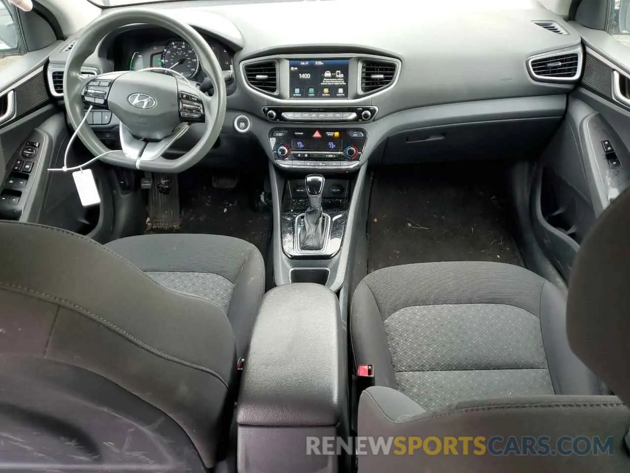 8 Photograph of a damaged car KMHC65LCXKU179654 HYUNDAI IONIQ 2019